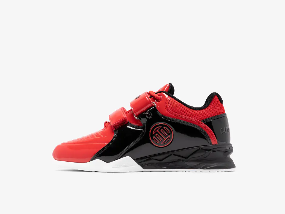 LUXIAOJUN PowerPro Weightlifting Shoes (Iron Red) 2
