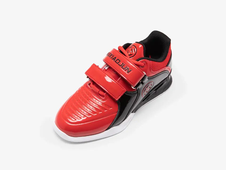LUXIAOJUN PowerPro Weightlifting Shoes (Iron Red) 5