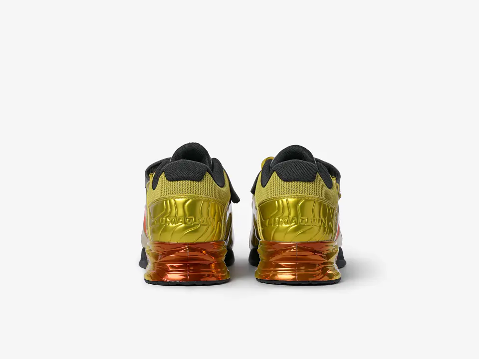 LUXIAOJUN Champion PowerPro Weightlifting Shoes (Golden) 7
