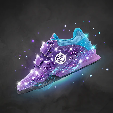 LUXIAOJUN PowerPro Weightlifting Shoes (Lavender)