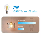 Ampolleta Inteligente Sonoff Vintage Luz Cálida/Fría A60 – Automatización del hogar XMART HOME