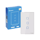 Interruptor Inteligente Sonoff Wi-Fi RF TX 3 Botones Blanco – Tienda de domótica XMART HOME