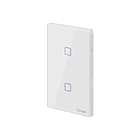 Interruptor Inteligente Wi-Fi RF TX 2 Botones Blanco – Hogar inteligente en Chile
