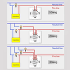 Interruptor Inteligente Negro 2 Botones – Sin Cable Neutro – Productos para casa inteligente XMART HOME