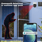 Cámara seguridad 3MP para exteriores Wifi con Panel Solar – Tecnología Zigbee 3.0 en Chile