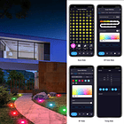 Luces inteligentes Wifi RGB para jardín IP67 – Tecnología Zigbee 3.0 en Chile