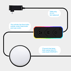 Luces inteligentes Wifi RGB para jardín IP67 – Control por voz y app eWeLink