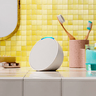 Amazon Alexa Echo Pop - Glacier White – Tecnología Zigbee 3.0 en Chile