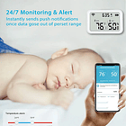 Sensor Inteligente 4 en 1 Alarma - Temperatura - Humedad - Luminancia – Tecnología Zigbee 3.0 en Chile