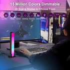 Barras de luz Gamer LED RGBIC Retroiluminación Escritorio x2 – Tienda de domótica XMART HOME