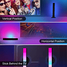 Barras de luz Gamer LED RGBIC Retroiluminación Escritorio x2 – Tecnología Zigbee 3.0 en Chile