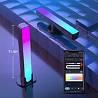 Barras de luz Gamer LED RGBIC Retroiluminación Escritorio x2 – Automatización del hogar XMART HOME