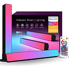 Barras de luz Gamer LED RGBIC Retroiluminación Escritorio x2 – Tienda de domótica XMART HOME