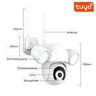 Cámara Wifi Exterior PTZ 3MP Pro – Tecnología Zigbee 3.0 en Chile