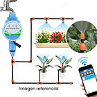 Temporizador de agua inteligente para riego de jardín – Control por voz y app eWeLink