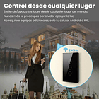 Interruptor Inteligente Wifi Blanco 1 Boton – Sin Cable Neutro – Automatización del hogar XMART HOME