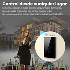 Interruptor Inteligente Wifi Blanco 2 Botones – Sin Cable Neutro – Automatización del hogar XMART HOME
