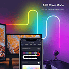 Luz de neón LED RGBIC Tuya WiFi Bluetooth 5 Metros – Automatización del hogar XMART HOME