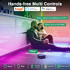 Luz de neón LED RGBIC Tuya WiFi Bluetooth 5 Metros – Tecnología Zigbee 3.0 en Chile