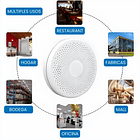 Detector de humo y monóxido de carbono Wifi Tuya – Hogar inteligente en Chile