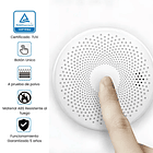 Detector de humo y monóxido de carbono Wifi Tuya – Productos para casa inteligente XMART HOME