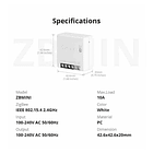 Interruptor DIY Zigbee Sonoff ZBMINI – Hogar inteligente en Chile
