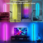 Lámpara de pié Led Inteligente Wifi LED RGBIC  – Automatización del hogar XMART HOME