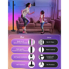 Lámpara de pié Led Inteligente Wifi LED RGBIC  – Productos para casa inteligente XMART HOME