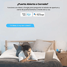 Sensor Inalámbrico de Puerta o Ventana Sonoff SNZB-04 ZigBee – Control por voz y app eWeLink