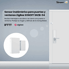 Sensor Inalámbrico de Puerta o Ventana Sonoff SNZB-04 ZigBee – Automatización del hogar XMART HOME