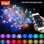 Luces de Navidad Led Exterior Impermeables RGBW Inteligente 10 Metros Google/Alexa – Control por voz y app eWeLink
