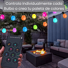 Luces LED Guirnalda Inteligente RGB 15 Metros Tuya Smart – Automatización del hogar XMART HOME