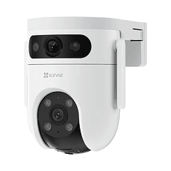 Cámara Seguridad Wifi H9c Doble Lente 3mp Exterior Ezviz Blanco