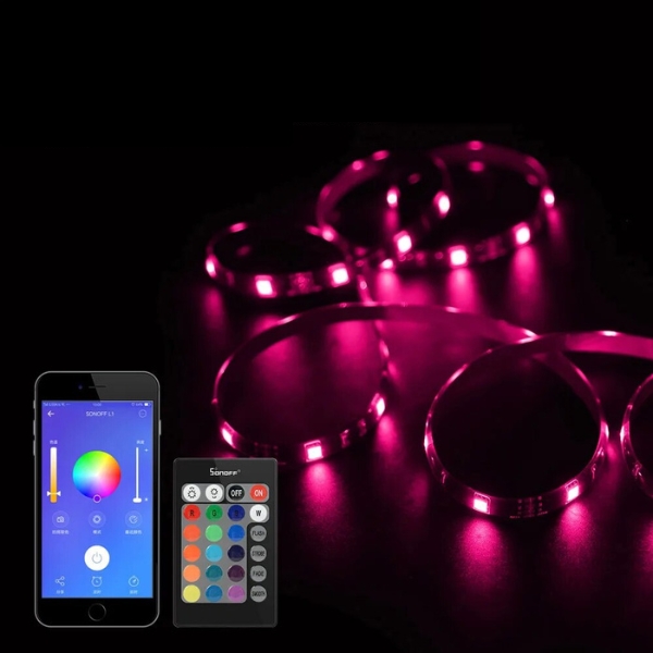 Tira LED WiFi Sonoff L2 5 metros IP65 – Automatización del hogar XMART HOME