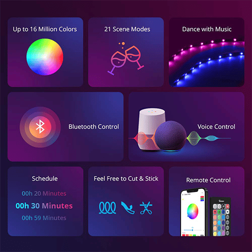 Tira LED WiFi Sonoff L2 5 metros IP65 – Control por voz y app eWeLink