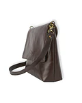 Cochamo Bandolera Cuero Natural Marron