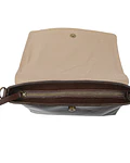 Cochamo Bandolera Cuero Natural Marron