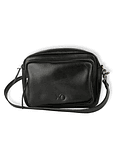 Ancud Bandolera Cuero Natural Negro