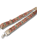 Strap Ajustable Largo Cuero Dorado