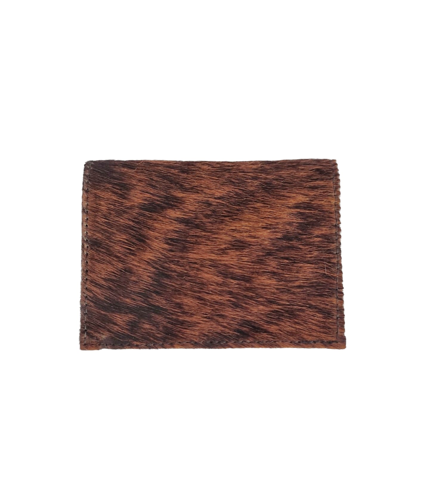 TARJETERO DE CUERO y LLAVERO DE PELO DE VACA.