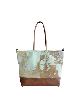 CARTERA TOTE BAG CUERO VACUNO
