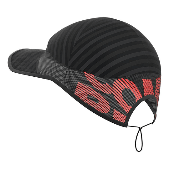 Boné Compressport Pro Racing Cap Black