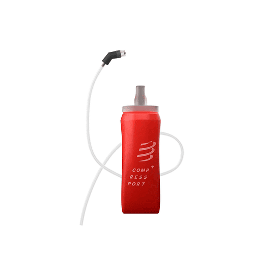 Compressport ErgoFlask 500ml + Tube - red