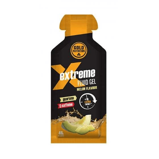 Extreme Fluid Gel Guaraná, Cafeína Melão - Cx. 24