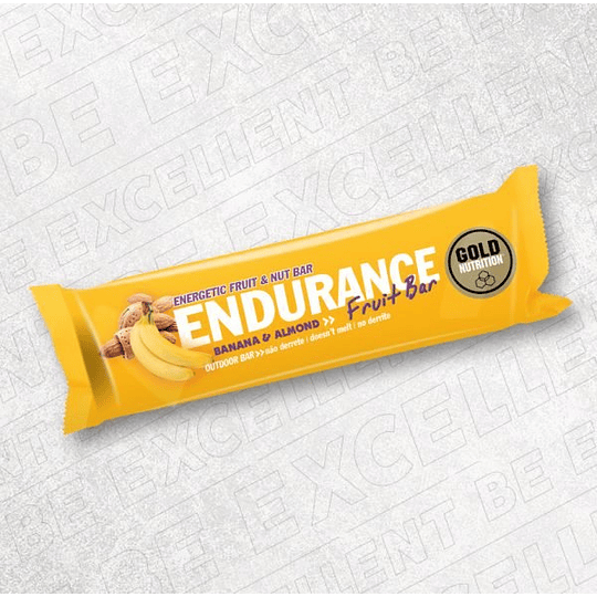 Endurance Fruit Bar Banana e Amêndoa - Cx. 15 unid 40Gr.