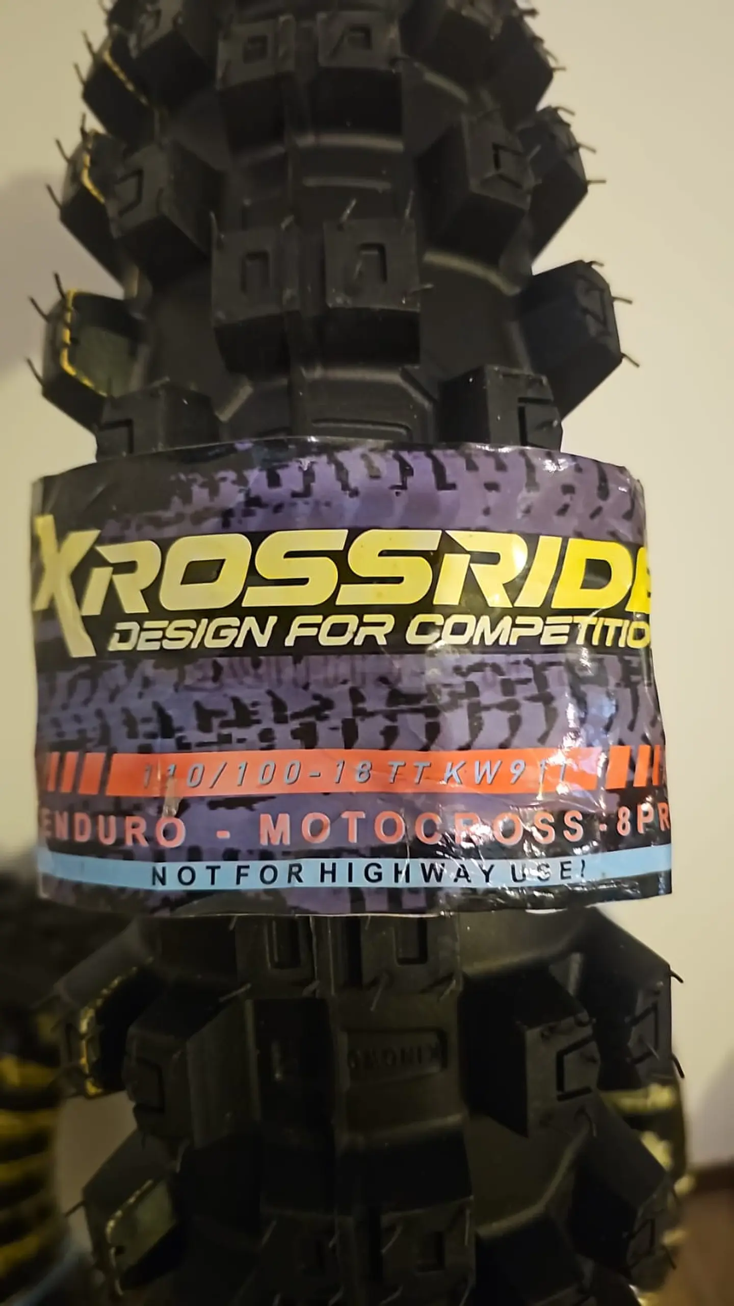 Cubierta Enduro Cross 110/100 18 Mid 3