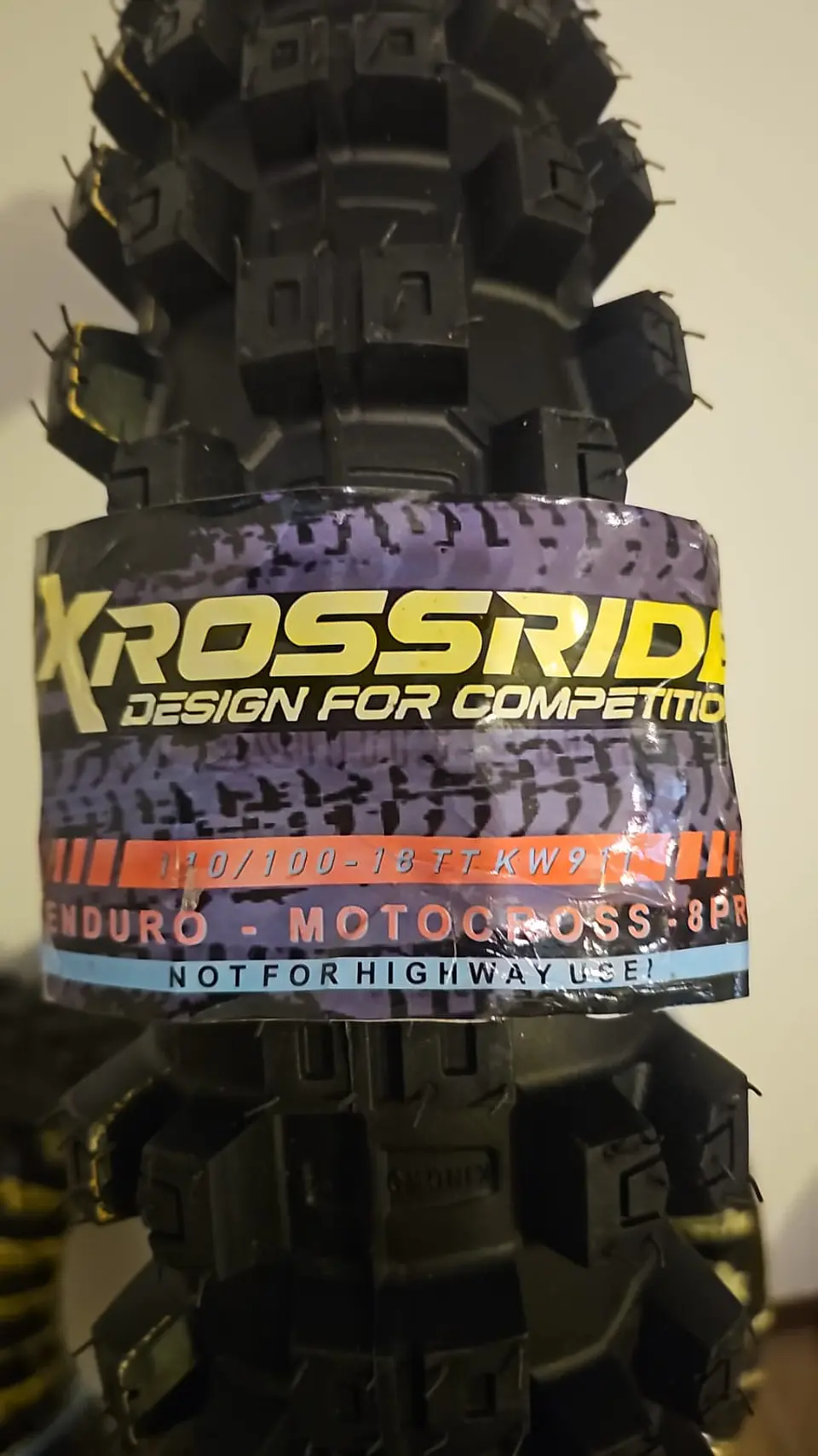 Cubierta Enduro Cross 110/100 18 Mid 3