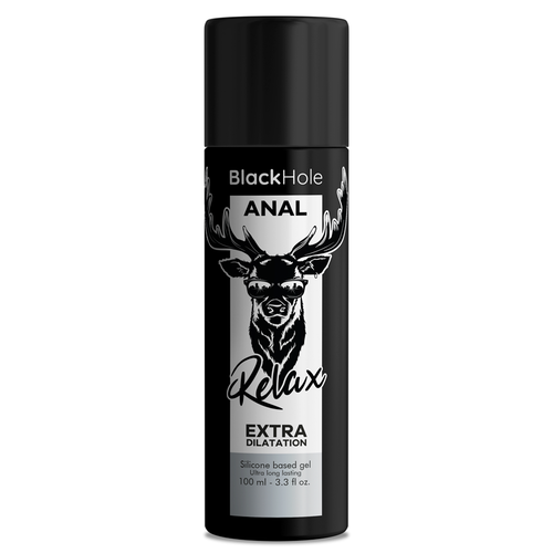 BLACK HOLE - GEL BASE DE SILICONE DILATAÇÃO ANAL 100 ML 1