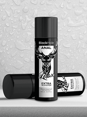 BLACK HOLE - GEL BASE DE SILICONE DILATAÇÃO ANAL 100 ML