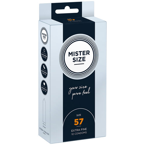 MISTER SIZE - PRESERVATIVOS  10u 4